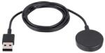 Akyga AK-SW-09 Samsung Galaxy Watch Active töltőkábel 1m Black (AK-SW-09)
