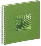PAGNA Nature Palm 24x25cm szövet spirálos zöld fotóalbum P1219017 (P1219017)