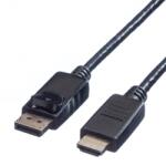 Valueline DisplayPort-HDMI 1, 5m kábel