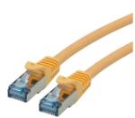 Roline Kábel S/FTP PATCH CAT6a LSOH, 7, 5m, sárga 21.15. 2826-40 (21.15.2826-40)