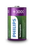 Philips R20B2A300/10 ELEM TÖLTHETŐ R20 "D" 3000mAh 2-BLISZTER (R20B2A300/10)
