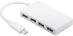 Goobay HUB GOOBAY (662744) USB C -USB 3.0 (4 port) Fehér (662744)