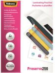 Fellowes Meleglamináló fólia, 250 mikron, A4, fényes, 100 db, FELLOWES 5401802 (5401802)
