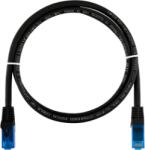 NIKOMAX Patch kábel UTP, CAT6, LSZH, Essential Series, 2m, fekete NMC-PC4UE55B-ES-020-C-BK (NMC-PC4UE55B-ES-020-C-BK)