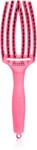 Olivia Garden Fingerbrush L´amour perie de tip paletă pentru păr Hot Pink 1 buc