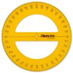 Aristo Szögmérő ARISTO Contrast 360 fokos 12 cm sárga