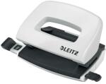 Leitz Lyukasztó, kétlyukú, 10 lap, fém, mini, LEITZ Nexxt Wow , fehér (E50601001)