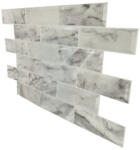 ANRO Wall 3D PVC dekorpanel, csempe mintás konyhapanel - Marble Tile (TP10020074)