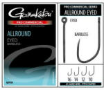 Gamakatsu Coars Pro-C Allround Eyed A1 PTFE BL Füles Szakáll Nélküli Horog #12 (185243-1200)
