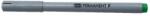  Alkoholos marker tűfilc 0, 5mm, F tender zöld (9070049004) - nyomtassingyen