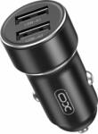 XO CC53 2x USB-A Autós töltő - Fekete (12W) (CC53)