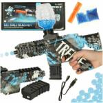 JM Pistol de apă cu bile de gel albastru - USB Funcționează cu baterii, 550 buc, 7-8mm (KX4089)