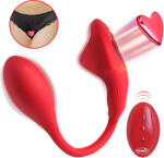 Frisky Double Love Connection Silicone Panty Vibe with Remote Control Vibrator