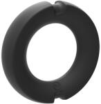 Doc Johnson Merci The Paradox Silicone-Metal Cock Ring 45mm Black Inel pentru penis