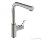 Ideal Standard GUSTO kihúzható fejes, 2 funkciós mosogató csaptelep, Silver storm BD420GN (BD420GN)