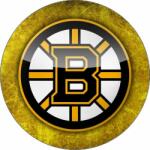 Pictu Hap Ehető papír Boston Bruins logó 19, 5 cm - Pictu Hap (pic9000993_kruh)