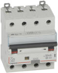 Legrand DX3 4P kombinált áram-védőkapcsoló C25 6000A / 10kA 30mA A típus (411236) (411236)