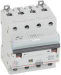 Legrand DX3 4P kombinált áram-védőkapcsoló C20 6000A / 10kA 30mA A típus (411235) (411235)