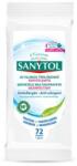 SANYTOL Fertőtlenítő törlőkendő, 36 db maxi/72 db standard, SANYTOL, antiallergén (KHT990)