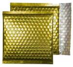 BLAKE Légpárnás tasak, CD, 165x165 mm, BLAKE, csillogó arany (BMBGOL165) - irodaoutlet