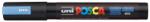 uni Dekormarker, 1, 8-2, 5 mm, UNI "Posca PC-5M", metálkék (TUPC5MMK) - irodaoutlet