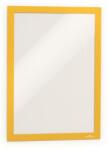 DURABLE Infokeret, A4, öntapadó háttal, DURABLE "DURAFRAME®", sárga (DB487204) - irodaoutlet