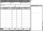 Victoria Paper Nyomtatvány, menetlevél, személygépkocsi, 100 lap, A5, fekvő, VICTORIA PAPER, "D. GÉPJ. 36. ", 10 tömb/csomag (NVDGEPJ36A5) - irodaoutlet