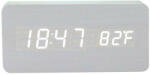  Attalus NSD-5020 digitális ébresztő óra fehér (NSD-5020)