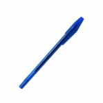 BLUERING Golyóstoll 0, 5mm eldobható kupakos kerek test bordázott fogórész Bluering® , írásszín kék (JJ20413R) - tonerpiac