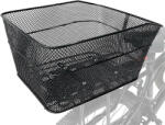 Malatec Fém tárolókosár kerékpárra, fekete, 860g súly, 39, 5 cm szélesség