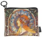 Fridolin Mini pénztárca textil, 12x1, 5x10cm, Mucha: Zodiac