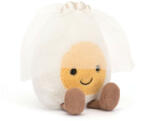 Jellycat plüss főtt tojás menyasszony - Jellycat Amuseables Boiled Egg Bride