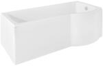 Besco INSPIRO aszimmetrikus kád elő- és oldallap, jobbos, 150x51.5 cm, 0186 (0186)