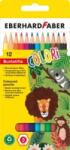 Faber-Castell Eberhard Faber Színes cer. klt. 12db-os mintás