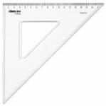 Aristo Vonalzó ARISTO College háromszög 45 fokos 25 cm (GEO23425) - decool