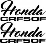 Honda CRF50F matrica készlet