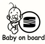 Seat Baby on board matrica