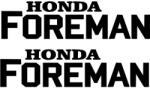 Honda Foreman matrica készlet