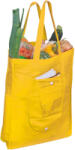 M-Collection Összehajtható nem szőtt bevásárló táska, sárga
