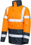 Active Gear Дълго яке/Парка, neon hv, Оранжево/Тъмносиньо (hvneooxl)