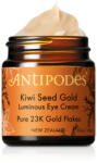 Antipodes Kiwi Seed Gold Ragyogást Fokozó Szemkörnyékápoló Krém (os23605)
