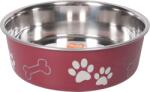 Flamingo Bella Kena fémtál kutyáknak - piros 2200 ml - csui