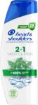 Head & Shoulders Menthol Fresh 2in1 korpásodás elleni sampon 330ml. Frissítő mentolillat - auchan