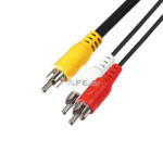 USE BLISZTER A 4-3X - Audió kábel, 3 RCA dugó-3 RCA dugó, 3 m