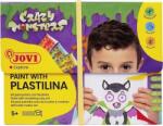 JOVI Paint With Plastilina Argilă de modelare pentru copii Crazy Monsters 8 x 50 g (263CM)