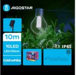 Aigostar B. V. Aigostar - LED Napelemes dekoratív lánc 10xLED/8 funkció 10, 5m IP65 hideg fehér AI0952 (AI0952)
