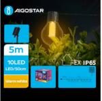 Aigostar B. V. Aigostar - LED Napelemes dekoratív lánc 10xLED/8 funkciós 5, 5m IP65 meleg fehér AI0958 (AI0958)
