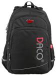 DACO Ghiozdan adolescenti DACO GH551N, 46 cm, Negru (GH551N)
