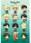 Abysse Corp Attack on Titan " Chibi characters" 91, 5x61 cm poszter (FP3749)