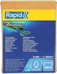 Rapid Capse gard Rapid VR16 plastifiate verzi pentru montaj garduri profesionale si plase bordurate, compatibile FP216 si FP20, 3190 bucati 40108809 (IS40108809)